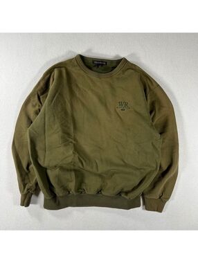 Vintage WindRiver green sun faded Crewneck sweater Size L